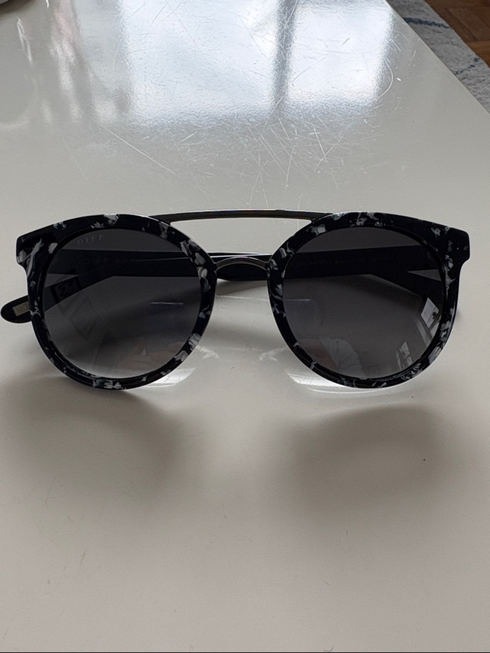Diff Double Bridge Sunglasses